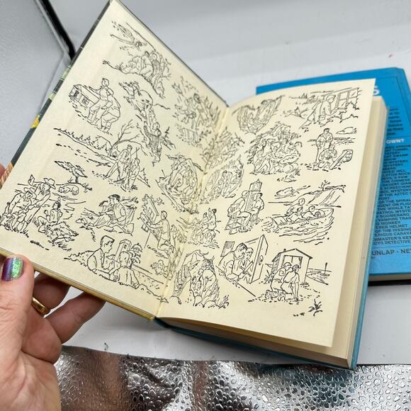 X6 Vintage Hardy Boys Mystery Hardbacks - Picture 12 of 12